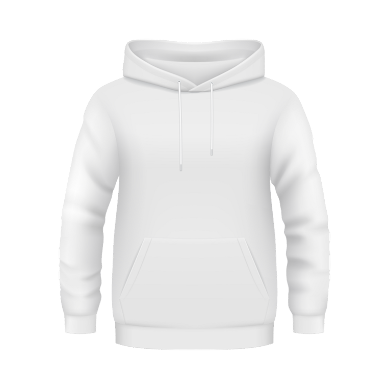 Beggie White Hoodie
